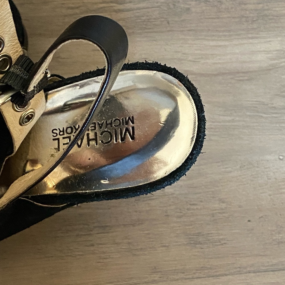 Michael Kors Suede Sling Back Shoe